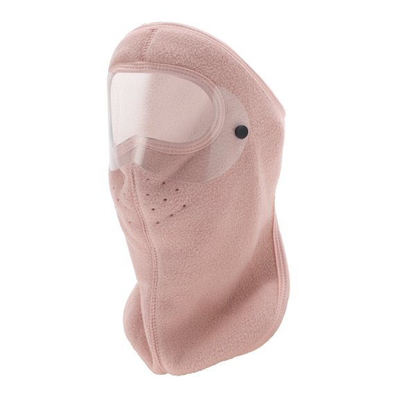 Unique Bargains 1 Pc Windproof Face Mask Removable Balaclava for Cycling Pink