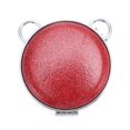 thumbnail image 1 of Unique Bargains 1 Pc Women Bears Style Makeup Mirror for Travel Vacation Red Aluminum Mirror PU Leather, 1 of 3