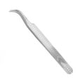 thumbnail image 1 of Unique Bargains 1 Pc Women Butterfly Eyelash Extension Tweezers for Vacation Silver Tone Stainless Steel, 1 of 3