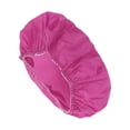 thumbnail image 1 of Unique Bargains 1 Pc Women Convenient Bath Cap for Bathroom Business Travel Rose Red, 1 of 3