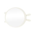 thumbnail image 1 of Unique Bargains 1 Pc Women Durable Cartoon Rabbit Desktop Cosmetic Mirror for Travel White Plastic Aluminum Mirror, 1 of 2