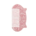 thumbnail image 1 of Unique Bargains 1 Pc Women Durable Cat Ear Hair Comb Cherry Blossom Pink Acetate Sheet, 1 of 6