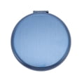 thumbnail image 1 of Unique Bargains 1 Pc Women Large Round Folding Makeup Mirror for Travel Blue, 1 of 5