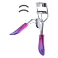 thumbnail image 1 of Unique Bargains 1 Pc Women Portable Eyelash Curler for Beauty Parlor Business Travel Purple Pink Carbon Steel, 1 of 2