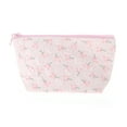 thumbnail image 1 of Unique Bargains 1 Pc Women Portable Makeup Bag for Travel Vacation Pink Polyester, 1 of 4