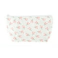 thumbnail image 1 of Unique Bargains 1 Pc Women Portable Makeup Bag for Travel Vacation White Polyester, 1 of 4