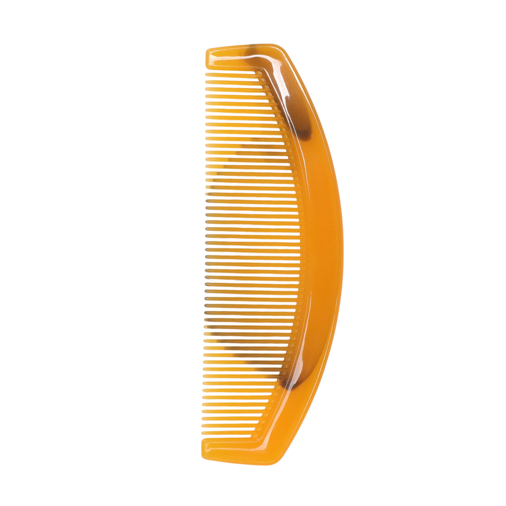 Unique Bargains 1 Pc Women Portable Tendon Comb for Curly Hair in Vibrant Orange Color