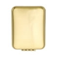 thumbnail image 1 of Unique Bargains 1 Pc Women Rectangular Folding Makeup Mirror for Travel Gold Tone, 1 of 5