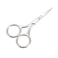 thumbnail image 1 of Unique Bargains 1 Pc Women Sharped Edged Scissors Facial Hair Scissors For Bedroom Stainless Steel Silver Tone, 1 of 4