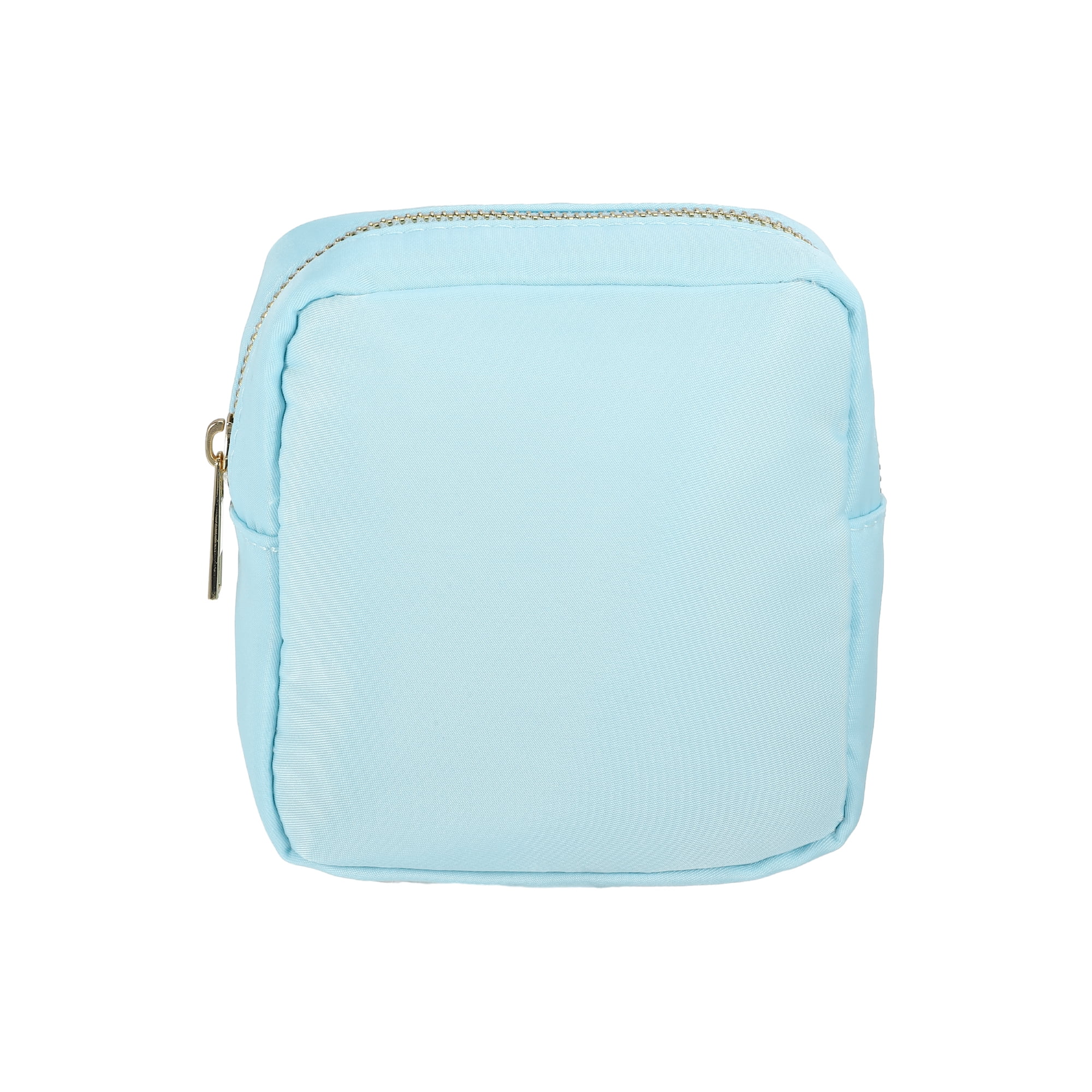 Unique Bargains 1 Pc Women Waterproof Makeup Bag for Business Travel Vacation Camping Blue