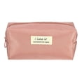 thumbnail image 1 of Unique Bargains 1 Pc Women Waterproof Makeup Bag for Business Travel Vacation Wedding Pink, 1 of 6
