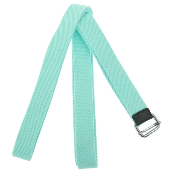 Unique Bargains 1 Pc Women Yoga Stretch Band for Gym Stretching Exercise 98.43" Length Green Polyster Cotton