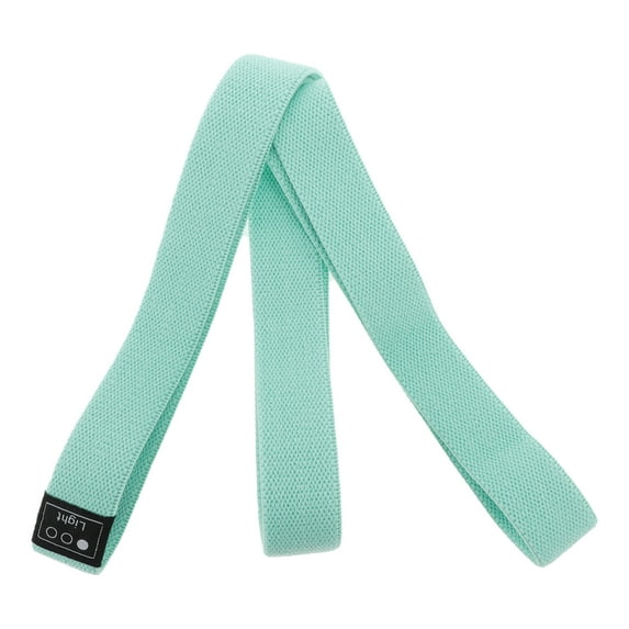 Unique Bargains 1 Pc Women Yoga Stretch Band for Gym Stretching Exercise 78.74" Length Green Polyster Cotton Latex