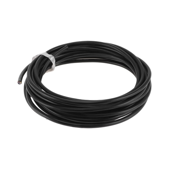 Unique Bargains 1 Pcs 18AWG Universal Ground Wire Car Radio, Automotive, Car speakers Power Wire Fully Insulated& Soft Touch Jacket TC Black 25FT 5 Conductor