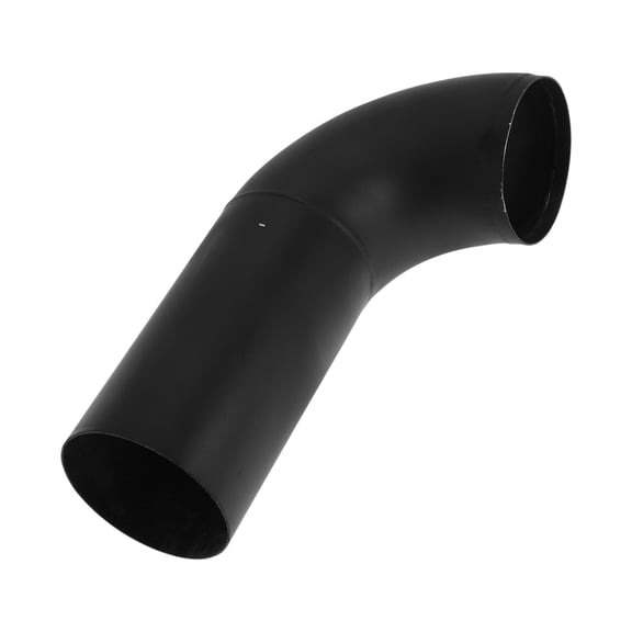 Unique Bargains 1 Pcs 2.75" OD 90 Degrees Mandrel Bend Elbow T304 Stainless Steel Exhaust Tube Pipe Piping Sandblasting Black