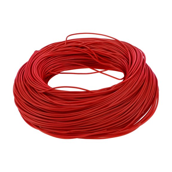 Unique Bargains 1 Pcs 22AWG Universal Ground Wire Car Radio, Automotive, Car speakers Power Wire Fully Insulated& Soft Touch Jacket TC Red 400FT