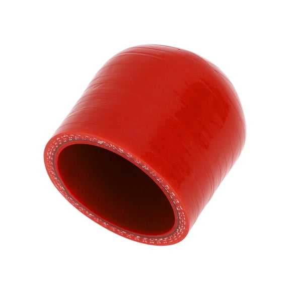 Unique Bargains 1 Pcs 30mm Length 35mm/1.38" ID Red Car Silicone Rubber Hose End Cap Silicone Reinforced Blanking Cap for Bypass Tube Universal