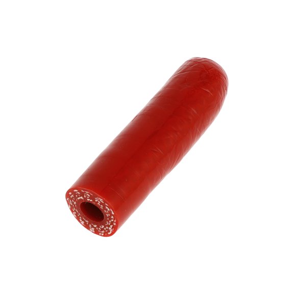 Unique Bargains 1 Pcs 40mm Length 6mm/0.24" ID Red Car Silicone Hose End Cap Silicone Reinforced Blanking Cap for Bypass Tube Universal