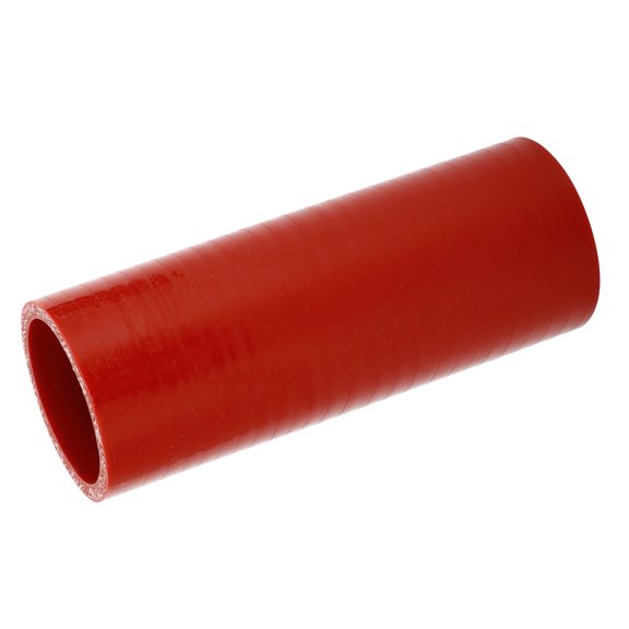 Unique Bargains 1 Pcs 150mm/5.91" Length 0 Degree Straight Coupler Silicone Hose Car Silicone Hose Coolant Hose Universal Red 48mm/1.89" ID