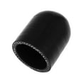 thumbnail image 1 of Unique Bargains 1 Pcs 50mm Length Car Silicone Hose End Cap Silicone Reinforced Blanking Cap for Bypass Tube Universal Black 38mm/1.5" ID, 1 of 7
