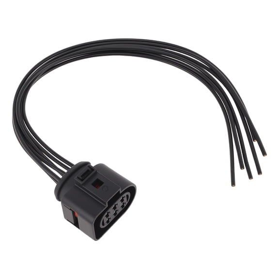 Unique Bargains 1 Pcs 6 Pin Lambda Sensor Connector Plug for Audi TT Mk2 2006-2012 Female Adapter Terminal Housing Plug Connector No.1J0973733