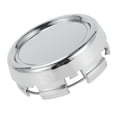 thumbnail image 1 of Unique Bargains 1 Pcs 79mm 3.11" OD Universal Car Wheel Hub Center Caps Durable Plastic Chrome Silver Tone, 1 of 6