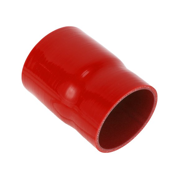 Unique Bargains 1 Pcs 83-89mm 3.27"-3.50" ID 127mm 5.00" Length 0° Red Car Silicone Hose