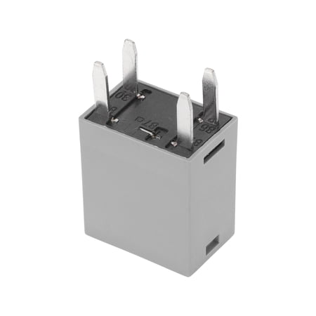 Unique Bargains 1 Pcs Automotive 4 Pins Multi-Purpose Relay for Buick 1995-2016 for Cadillac 96-16 for Chevrolet 95-18 HVAC Motor Relay No.19116057 12V 20A/30A Gray