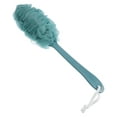thumbnail image 1 of Unique Bargains 1 Pcs Body Bath Brush Back Scrubber Loofah Shower with Long Handle for Skin Exfoliating PP Mesh Blue, 1 of 7