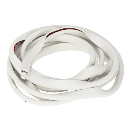 Unique Bargains 1 Pcs Car Door Edge Protective Strip Adjustable Car Door Edge Guards 300cm/9.84ft White EPDM