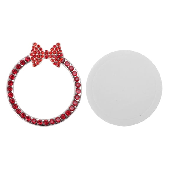 Unique Bargains 1 Pcs Car Engine Start Stop Button Cap Red Ring with ...