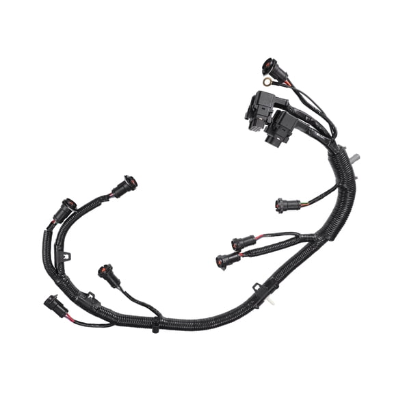 Unique Bargains 1 Pcs Car Fuel Injector Engine Wire Harness Replacement for Ford F250 F350 F450 F550