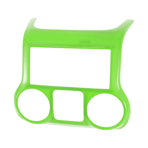 Unique Bargains 1 Pcs Central Console Dashboard Panel Cover Trim for Jeep Wrangler JK JKU 2011-2017 Dash Air Vent Cover Trims ABS Light Green