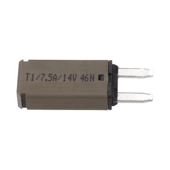 Unique Bargains 1 Pcs Circuit Breaker Fuse E71 7.5A Automatic Resettable Fuse Breaker for Car Truck RV Automotive