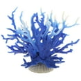 thumbnail image 1 of Unique Bargains 1 Pcs Colorful Coral Reef Decor Mini Faux Coral Decor for Aquarium Decorations Blue White 16.5x14.8cm, 1 of 6