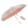thumbnail image 1 of Unique Bargains 1 Pcs Compact Umbrella Ultraviolet Protection Umbrella Pink, 1 of 4