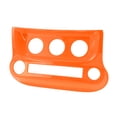 thumbnail image 1 of Unique Bargains 1 Pcs Console AC Switch Button Control Cover Trim for Jeep Wrangler JK JKU 2011-2017 A/C Air Conditioning Panel Cover Trim ABS Orange, 1 of 6