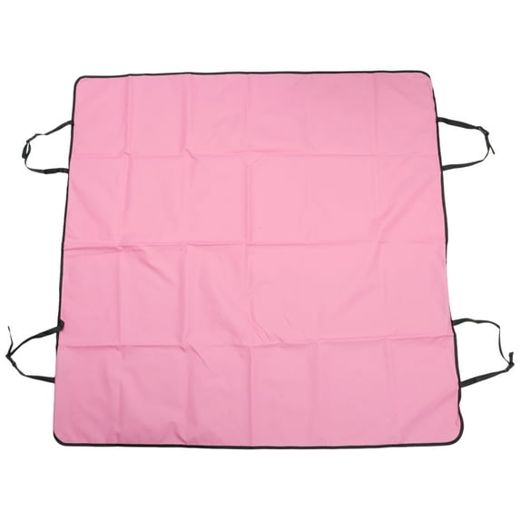 Unique Bargains 1 Pcs Durable Waterproof Removable Car Seat Cover for Pet Pink