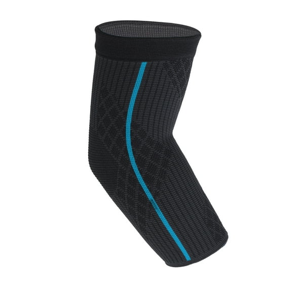 Unique Bargains 1 Pcs Elbow Protection Elbow Pads Tightening Breathable Elbow Brace Pads Blue M Size for Men Women