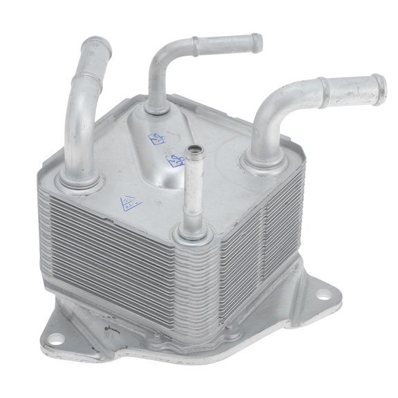 Unique Bargains 1 Pcs Engine Oil Cooler for Nissan Rogue Sport 2017-2019 Aluminum Alloy Silver Tone Transmission Oil Cooler Trans Cooler