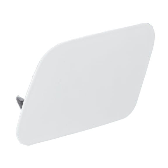 Unique Bargains 1 Pcs Front Left Side Bumper Headlight Washer Nozzle Cover Cap for Audi A6 C5 2001-2005 Bumper Trim Nozzle Cover No.4B0955275D White Plastic