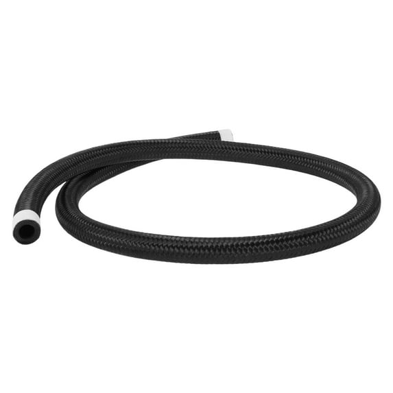 Unique Bargains 1 Pcs Fuel Line Hose Vacuum Hose Automotive Fuel Hose 10mm 3/8"(ID) 16mm/ 5/8"(OD) 93cm/3ft(L) NPR Rubber,Nylon Braided