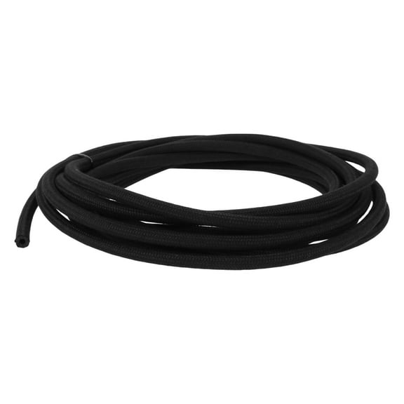 Unique Bargains 1 Pcs Fuel Line Hose Vacuum Hose Automotive Fuel Hose 3.2mm/1/8"(ID) 7.5mm/ 2/7"(OD) 600cm/20ft(L) NPR Rubber,Nylon Braided
