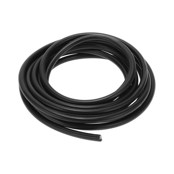 Unique Bargains 1 Pcs Ground Wire 300cm Power Wire Universal Car Radio, Automotive, Car Speakers Fully Insulated& Soft Touch Jacket TC Black 18AWG 4 Conductor