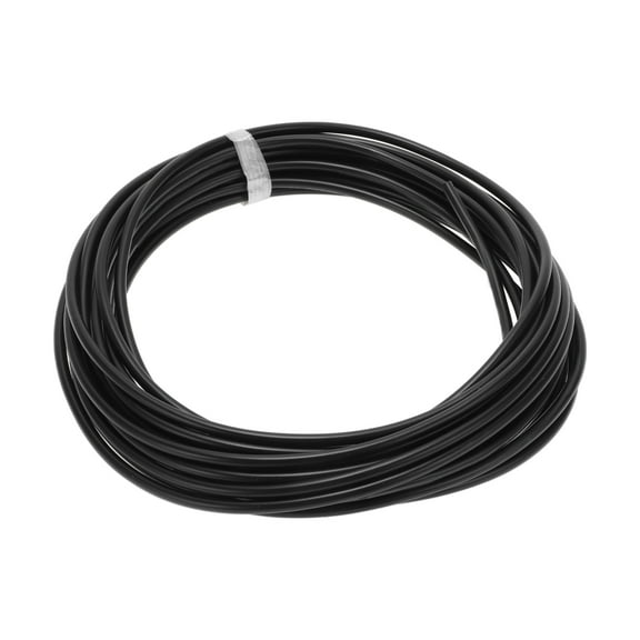 Unique Bargains 1 Pcs Ground Wire Fully Insulated& Soft Touch Jacket Power Wire 9m Black TC 20AWG 2 Conductor