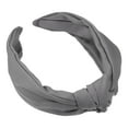 thumbnail image 1 of Unique Bargains 1 Pcs Knotted Headbands Women Hairband Hair Hoop for All Hair Hair Accessories Gray, 1 of 7