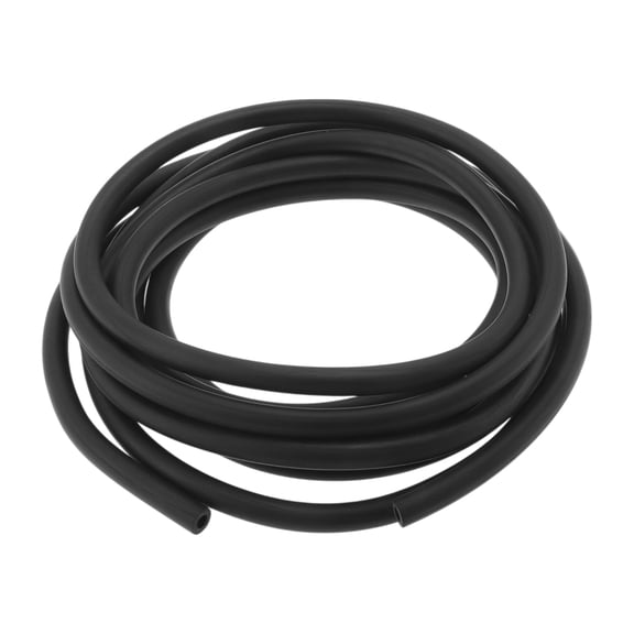 Unique Bargains 1 Pcs Lubricating Oil Hoses 0.20" ID 0.35" OD 16.4ft L Nitrile Rubber Water Hose Pipe Tubing for Irrigation/Small Equipment/Outdoor Black
