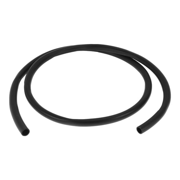 Unique Bargains 1 Pcs Lubricating Oil Hoses 0.55"ID 0.75"OD 6.6ft L Nitrile Rubber Water Hose Pipe Tubing for Irrigation/Small Equipment/Outdoor Black
