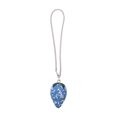 thumbnail image 1 of Unique Bargains 1 Pcs Metal Rhinestones Diamond Strawberry Car Rear View Mirror Pendant Accessories Car Hanging Ornament Blue, 1 of 6