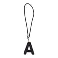 thumbnail image 1 of Unique Bargains 1 Pcs Metal/Rhinestones with Diamonds Car Rear View Mirror Pendant Accessories Car Hanging Ornament Black A, 1 of 6